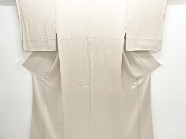 縮緬地　疋田模様小紋着物